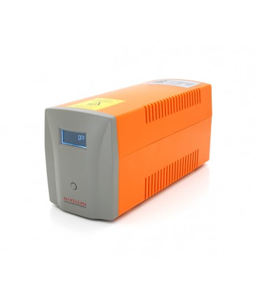 ИБП MAKELSAN Lion1200VA (720W) Standby-L, LCD, 170-280VAC, AVR 1st, 3xSCHUKO socket, 2x12V7Ah, Plastic Case ( 150 х 353 х 162 )