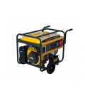 Генератор бензиновый KGL8000CE, 1-фазный 230V, 50Hz, 8.1kVA/6.5kW, бак 25 л, расход 2.6 л/ч, пуск: ручной/стартер, 685х512х550 м