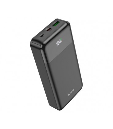 Power Bank HOCO J102A 20000mAh, USB+Type-C, 20W, Black, 0.45kg