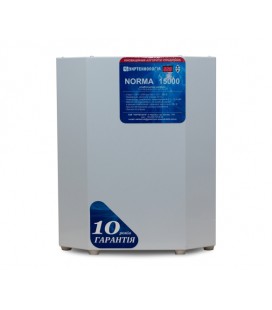 Стабилизатор напряжения теристорный NORMA HV 15 (15000Вт) 220В, стабилизация 150-300, 9 ступеней