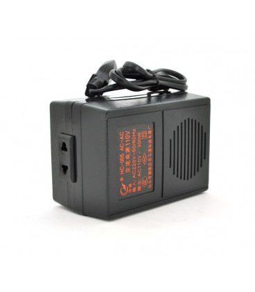 Преобразователь напряжения трансформаторный 300W Input 220 V/Output 110V, + универсальная розетка