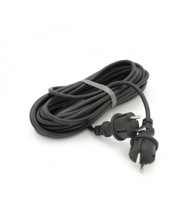 Кабель с двумя литыми вилками для подключения генератора, удлинитель 10 м ГОСТ 2х1,5мм² (3100Вт, 14А, 250В)