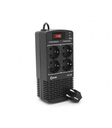 Стабилизатор напряжения релейный Europower EPX-1204 1200VA 600W, input:184~276V, output:220V±10%, 4 SHUKO, Q