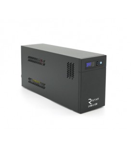 ИБП Ritar E-RTM-LI-1200 720W (200W), LCD, AVR, 3st, 2xSCHUKO socket, АКБ LiFePO4 х 25.6V154WH, metal Case (305*85*141) 5кг (372*