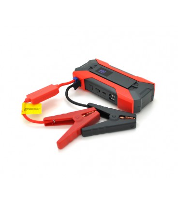 Пусковое автомобильное устройство A11-38000, 12V, пусковой ток400А-800А, DC: 16.8V, 1*Type-C+1*QC3.0 5V3A/9V2A, крокодилы в комп