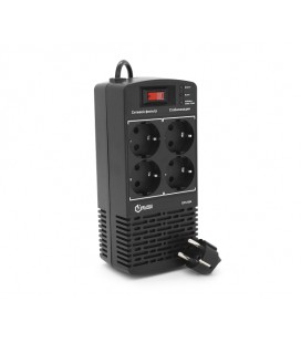 Стабилизатор напряжения релейный Europower EPX-604 600VA 300W, input:184~276V, output:220V±10%, 4 SHUKO, Q