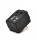 Преобразователь напряжения трансформаторный 50W Input 220 V/Output 110V, + универсальная розетка и переходник