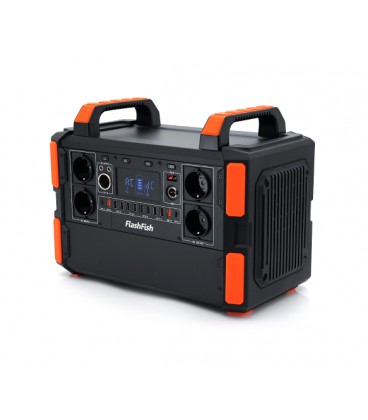 Портативный источник питания F132 FlashFish, емкость 1041,6Вт*ч(325500mAh), мощность 1000Вт(пиковая 2000Вт), 16 кг, 213*394*287 
