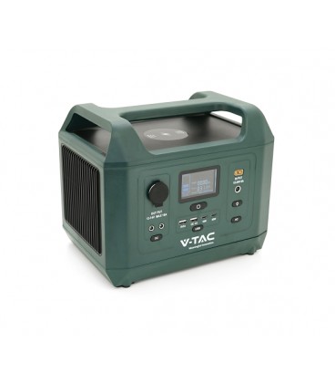 Портативная станция V-TAC Power VT-606N, LiFePO4(IRF32135 12.8V 45Ah/576Wh),600W PEAK 1000W, 18W 5V3.5A, PD18W, PD65W, 295*206*2