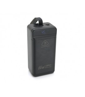 Powerbank LIONPATTON L46, 60000mAh, QC3.0, MicroUSB, Type-C, Lighting, 3xUSB, Black, Box