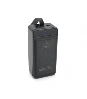 Powerbank LIONPATTON L46, 60000mAh, QC3.0, MicroUSB, Type-C, Lighting, 3xUSB, Black, Box