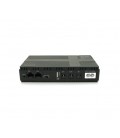 ИБП для роутера Merlion MINI DC1018P, 18W, Output: USB-5V, DC-5V/9V/12V, POE-15/24V, 1/2A, Li-ion 10400mAh, 160х105х32мм, 385 гр