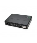 ИБП UPS-18W DC1018P для роутеров/коммутаторов/PON/POE-430, 5//9/12V, 1A, 10400MAh(4*2600MAh), Black, BOX