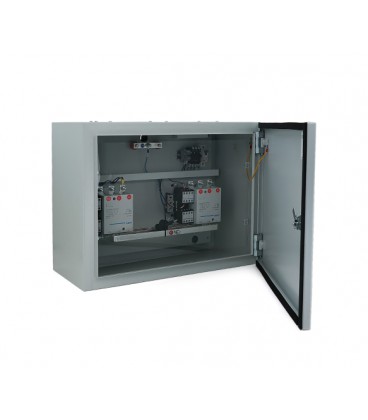 Блок АВР AKSA для генераторов c внутренним контроллером, под конфигурацию сети 3/3, 3/1,1/1, контакторы 265A/265A, max 132кВт