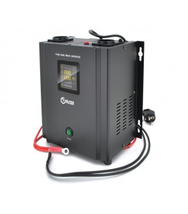 ИБП с правильной синусоидой Europower PSW-EP500WM12 (300 Вт) 5/10А настенный, под внешнюю АКБ 12В , Q2 (355*325*215) 4,7 кг (255