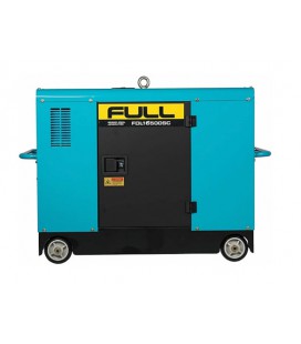 Генератор дизельный FULL FDL16500SC3, 3-фазный 230/400V, 50Hz, 16.5kVA/12kW, бак 50 л, расход 4 л/ч, пуск: стартер, 1145x750x975