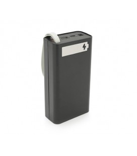 Power bank Voltronic T12-PD под 12х18650, Digital display, Output: 22.5W, Micro-USB, Type-C, Lightning, ABS, PVC, Black, BOX