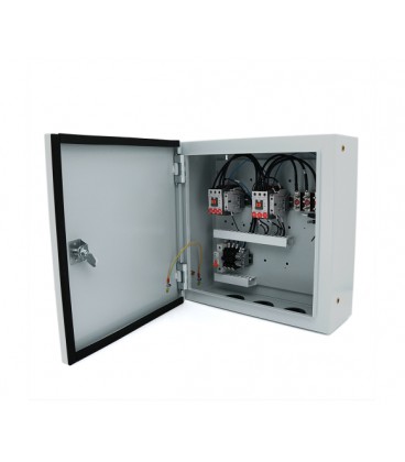 Блок АВР AKSA для генераторов с внутренним контроллером, под конфигурацию сети 3/3, 3/1,1/1, контакторы 40A/40A, max 18.5кВт