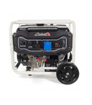 Бензиновый генератор Matari MH10000EA (6,5 кВт), однофазный 220V, 50Hz , объем бака 23л, стартер