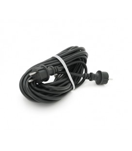 Кабель с двумя литыми вилками для подключения генератора, удлинитель 10 м ГОСТ 2х2,5мм² (4100Вт, 16А, 250В)