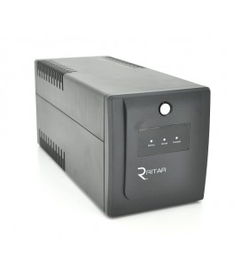 ИБП Ritar RTP1200 (720W) Proxima-L, LED, AVR, 3st, 4xSCHUKO socket, 2x12V7Ah, plastik Case ( 460 x 225 x 245 ) 8,86кг Q2