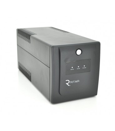 ИБП Ritar RTP1200 (720W) Proxima-L, LED, AVR, 3st, 4xSCHUKO socket, 2x12V7Ah, plastik Case ( 460 x 225 x 245 ) 8,86кг Q2