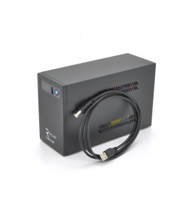 ИБП Ritar E-RTM-LI-800 (480W), LCD, AVR, 3st, 2xSCHUKO socket, АКБ LiFePO4x12V77Wh, metal Case (225*85*141) 3,3кг (300*278*440)