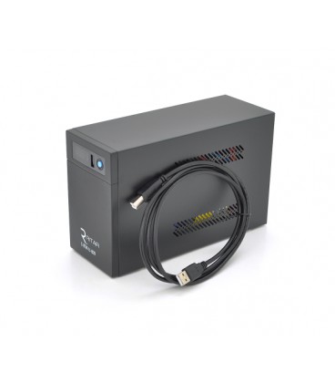 ИБП Ritar E-RTM-LI-800 (480W), LCD, AVR, 3st, 2xSCHUKO socket, АКБ LiFePO4x12V77Wh, metal Case (225*85*141) 3,3кг (300*278*440)