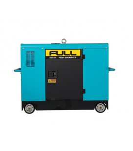 Генератор дизельный FULL FDL13500SС3, 3-фазный 230/400V, 50Hz, 13.75kVA/11kW, бак 55 л, расход 3,5 л/ч, пуск: стартер, 1160x675x