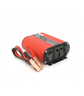 Инвертор напряжения Wm-1000(600Вт), 12/220 с аппроксимированной синусоидой, 1 универсальная розетка, клемы