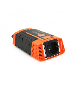 Инвертор напряжения ORBUS SD400 (400Вт), 12/220V, approximated, 1 Shuko, клеммы + крокодилы, Box.Q20