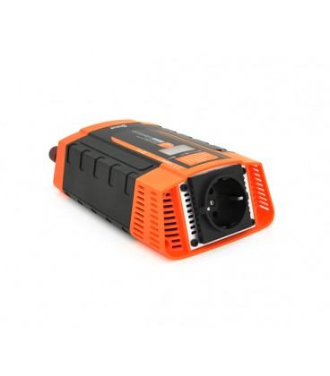 Инвертор напряжения ORBUS SD400 (400Вт), 12/220V, approximated, 1 Shuko, клеммы + крокодилы, Box.Q20