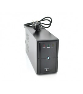 ИБП Ritar E-RTM650 (390W) ELF-L, LED, AVR, 2st, 2xSCHUKO socket, 1x12V7Ah, metal Case Q4 (310*85*140)