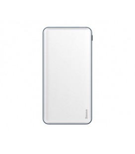 PowerBank Baseus Simbo 10000mAh, Input: 5V/2,4А/1,5А(Type-C,Lightning), Output:5V/3А/2,1А(Type-C,USB), FastCharge,Q1,plastic,Whi