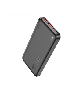 Power Bank HOCO J101 10000mAh, USB+Type-C, 22.5W, Black, 0.25kg