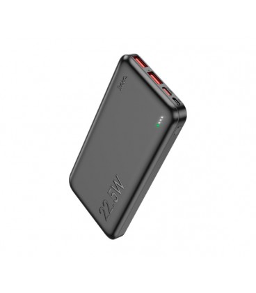 Power Bank HOCO J101 10000mAh, USB+Type-C, 22.5W, Black, 0.25kg
