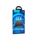 Power Bank HOCO J101 10000mAh, USB+Type-C, 22.5W, Black, 0.25kg