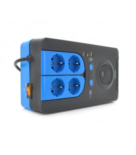 Стабилизатор напряжения релейный Green Wave Winchester 1500VA (1050Вт), 4xShuko, DC140-260V, AC220±8%, BOX, Q4