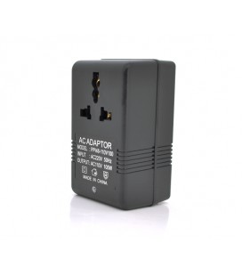 Преобразователь напряжения трансформаторный HC-100W Input 220 V/Output 110V, + универсальная розетка