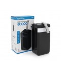 Powerbank ACL PW-54 80000mAh, 4xUSB, 4 кабеля(USB/Micro/Type-C/Lighting), 1,4кг, Black/White, Box