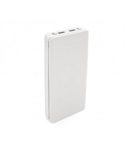 Power bank Voltronic W8 под 8х18650, Flashlight, Output: 5V-2A, Micro-USB, Type-C, ABS, PVC, White, BOX