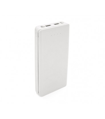 Power bank Voltronic W8 под 8х18650, Flashlight, Output: 5V-2A, Micro-USB, Type-C, ABS, PVC, White, BOX