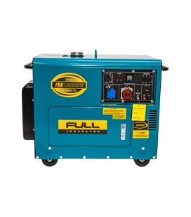Генератор дизельный FULL FDK10000SC3, трехфазный 220V, 50Hz, 9,4KVA