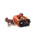 Инвертор напряжения UKC 500ВА(300Вт), 12/220V, approximated, 1 универсальная розетка, клемы + крокодилы