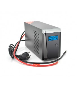 ИБП с правильной синусоидой RITAR RTSW-500 LCD (300Вт),12В, под внешний АКБ, Q4 (320*132*210) 4,2 кг (260*85*140)