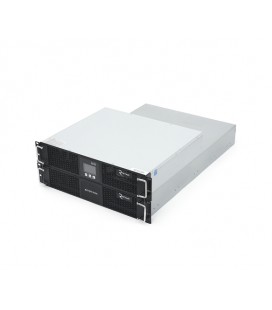 ИБП с правильной синусоидой ONLINE Ritar RT-6KS-LCD, RACK 6000VA (5400Вт), 192 В + батарейный блок 12V 7,5 Ah х 16 шт (482*450*8