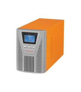 ИБП с правильной синусоидой ONLINE MAKELSAN PowerPack Se-1kVA-LCD, 1000VA (900Вт), 24В, Встроенная батарея 12V 7Ah х 2 шт, (336*