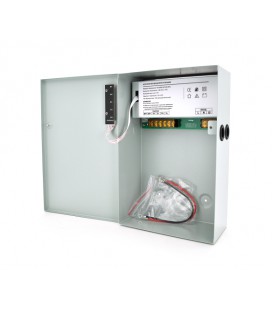 Импульсный источник бесперебойного питания PSU-1012-17 12V 10А, под АКБ 12V 17-20A, Metal Box