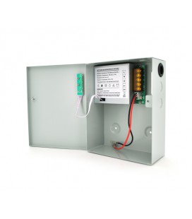 Импульсный источник бесперебойного питания PSU-3107 12V 3А, под АКБ 12V 7-9A, Metal Box