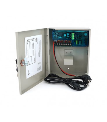 Импульсный источник бесперебойного питания DC12-5А Ritar UPS-P12/5/7 4СH ( корпус метал ) под АКБ 7-9А ( 230x186x72mm)